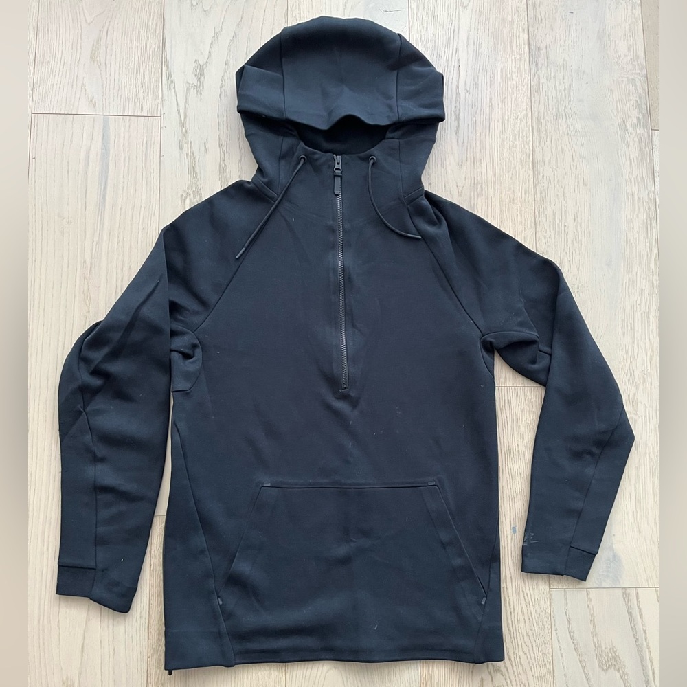 NIKE zip sweatshirt men’s S hooded black